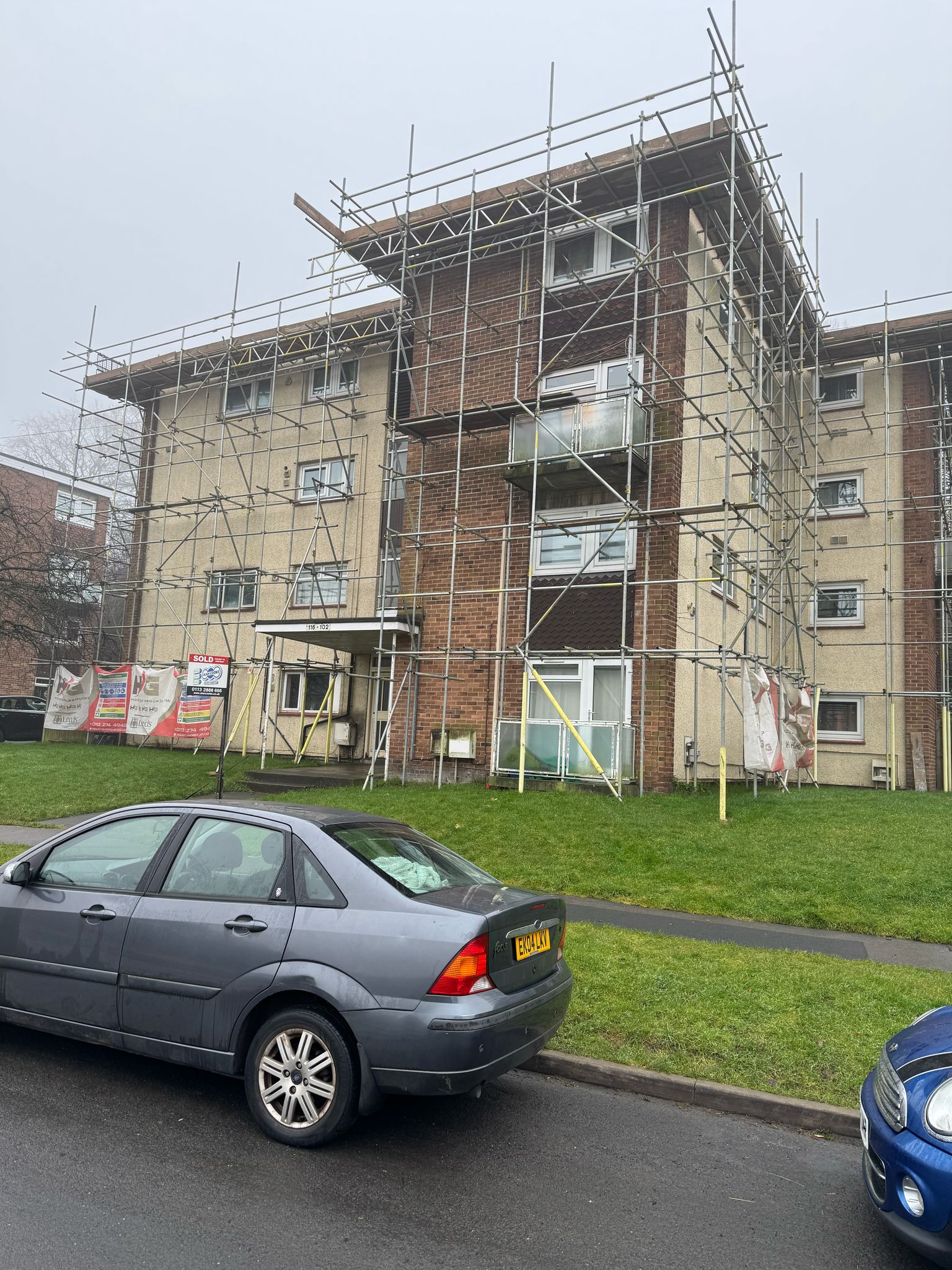 3-storey block · Leeds