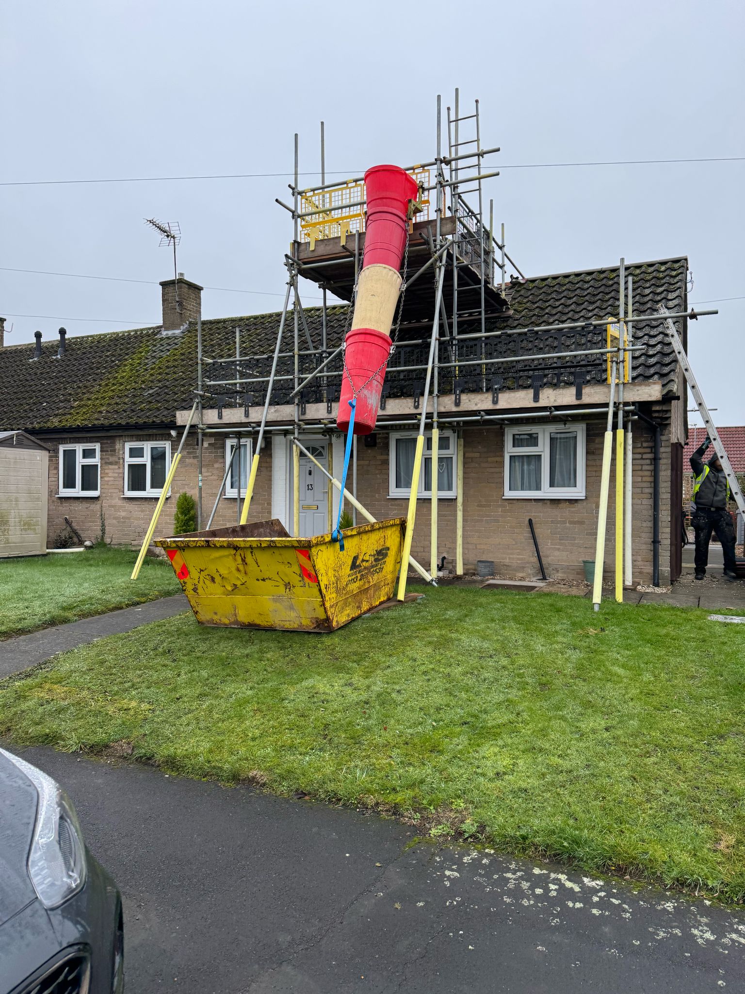 Bungalow chimney stack · Leeds